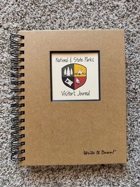 National & State Parks Visitor’s Journal, the “Write It Down!” series- New